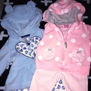 Carter’s Baby Girl 0-3 Month Set/Bundle